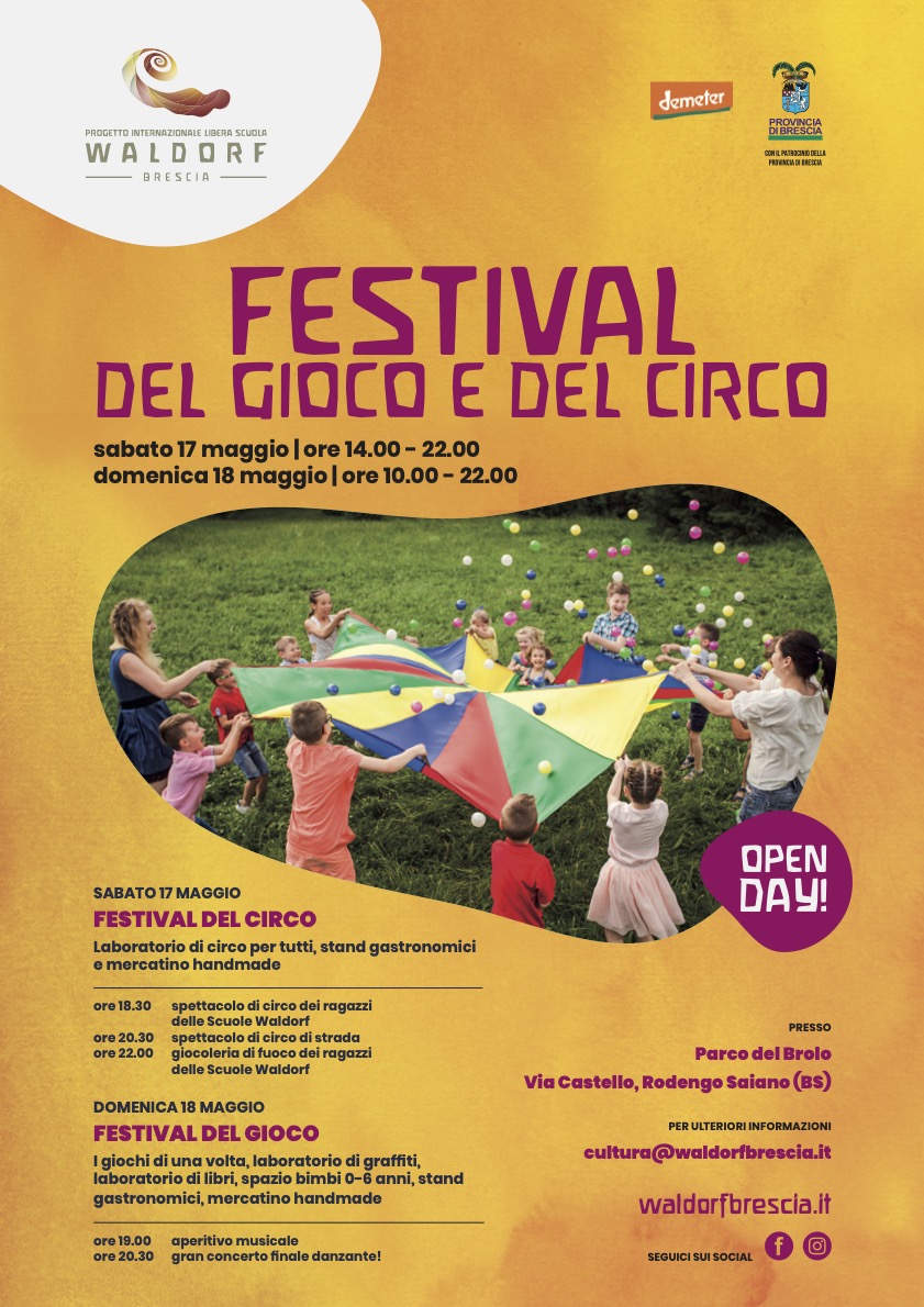 Festival del Gioco e del Circo Waldorf Brescia